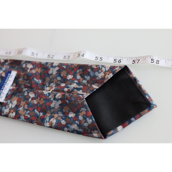 Oscar de la Renta Studio Men's Tie Abstract Painterly Print Multicolor 57”x4” N - Picture 8 of 9